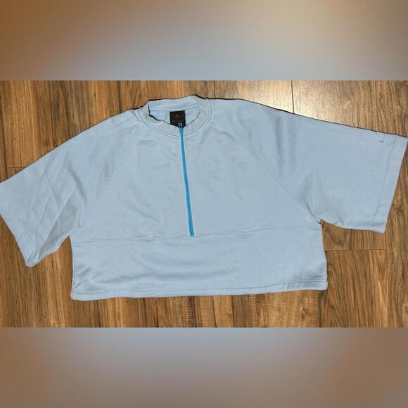 Jordan 23 Engineered Women's Short Sleeved Cropped Fleece - Picture 1 of 10